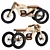 Eco-Wood Balance Bike Kit 3D model small image 2