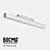 Magnetic 48V Linear Track Light 3D model small image 4