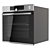 Title: Gorenje Built-In Oven BSA6747A04X 3D model small image 3