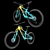 Yellow Mountain Bike 3D Model 3D model small image 3