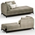 Azarova Home Carlton Sofa 3D model small image 6