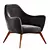 Modern LINA Armchair 3D Model 3D model small image 2