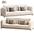 Modern TIME Design Sofa Marconato 3D model small image 2