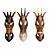 Handcrafted African Giraffe Mask 3D model small image 1