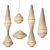 Elegant Mayu Pendant Lamps 3D model small image 4