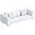  Regal Upholstered Sofa Millimeters Home 3D model small image 2