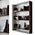 Decorative Set and Shelving Unit 3D model small image 1