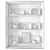 Decorative Set and Shelving Unit 3D model small image 7