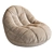 Contemporary Beanbag Seat N_3 3D model small image 4