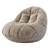 Contemporary Beanbag Seat N_3 3D model small image 6