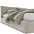 Verona Sophie Decor Bed 3D model small image 4