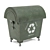 Sleek 3D Trash Bin Model 3D model small image 5