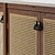 Elegant Rattan Credenza Feature 3D model small image 2