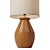 Liza Ceramic Table Lamp - Petal Design 3D model small image 2