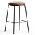 Piper Upholstered Bar Stool 3D model small image 1