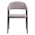 Gray Tweed Twin Chair 3D model small image 2