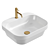 Glans White Marika Vessel Sink 3D model small image 1