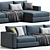 Modern BoConcept Cenova Sofa Design 3D model small image 2