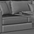 Modern BoConcept Cenova Sofa Design 3D model small image 3