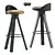 Modern Style Barstool by Cecilio 3D model small image 1