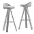 Modern Style Barstool by Cecilio 3D model small image 2