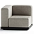 N-S02 Armchair: Karimoku Collection 3D model small image 2