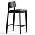 Elegant Poise Counter Stool 3D model small image 2