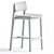 Elegant Poise Counter Stool 3D model small image 3