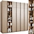 Modern Modular Wardrobes 75 3D model small image 1