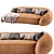 Modern Scandinavian Stigr Sofa 2016 3D model small image 2