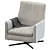 Modern Elegance Hat Armchair 3D model small image 4