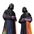 Sith Lord Knitted Sculpture 3D model small image 4