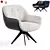 Elegant GREN Berjer Armchair Model 3D model small image 1