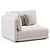 Modern Katarina Sofa Model 2015 3D model small image 2