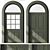 Elegant Arched Door - Model 74 3D model small image 1