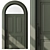 Elegant Arched Door - Model 74 3D model small image 3