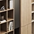 Modern Modular Bookcase Furniture 3D model small image 3