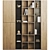 Modern Bookcase Furniture Unit 3D model small image 1