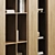 Modern Bookcase 3D Model Cabinet 3D model small image 3