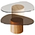 Designer Mushroom Side Table 3D model small image 1