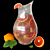 Citrus Infused Lemonade Pitcher 3D model small image 3