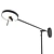 Modern Touch Black Floor Lamp 3D model small image 4