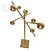 Modern Brass Floor Lamp Galactic 3D model small image 2