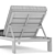 Outdoor Matira Chaise by RH 3D model small image 5