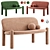 Stylish Tottori Sofa by Driade 3D model small image 3