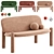 Stylish Tottori Sofa by Driade 3D model small image 6