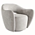 Vladimir Kagan Modern WYSIWYG Chair 3D model small image 1