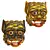 Ethnic Balinese Barong Mask 3D model small image 1