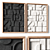 Stone Relief Wall Art Sculpture 3D model small image 1