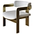 Elegant Donato Chair 3D Model 3D model small image 1